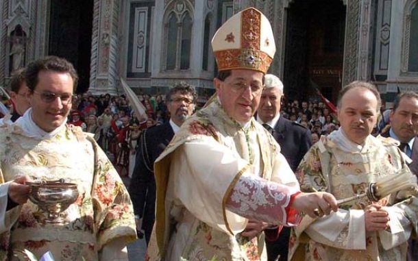 Il cardinale Giuseppe Betori (foto Riccardo Sanesi)