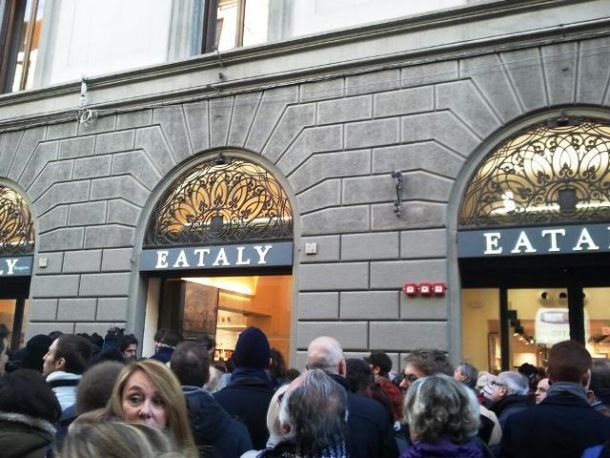 L'inaugurazione di Eataly a Firenze