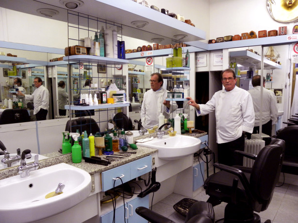 L'interno del negozio