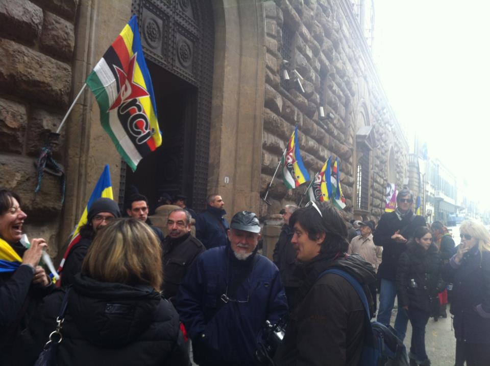 Imu, la protesta dei circoli Arci (Foto Arci Firenze)