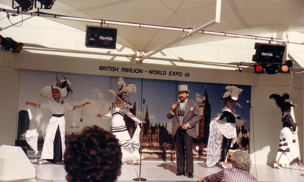 My Fair Lady al British Pavilion nel 1988 (Foto Figaro)