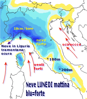Le previsioni sulla Toscana di Il meteo.it