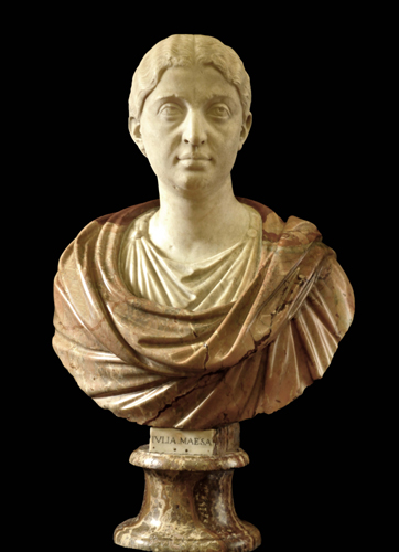 Uffizi, restaurato il busto lapideo di “Giulia Maesa”, dopo il restauro (Foto Polo museale di Firenze)