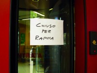 Rapina alla banca