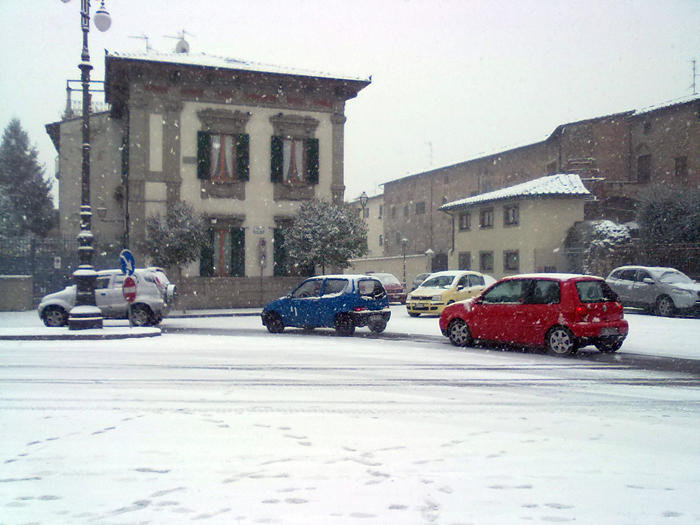 Pericolo neve in Toscana