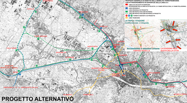 Il progetto alternativo del Comitato No Tunnel Tav