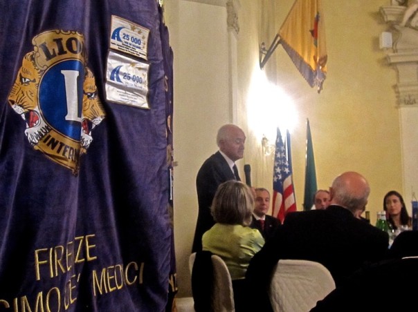 Pietro Mennea all'Interclub a Villa Viviani