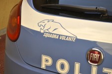 Una volante della Polizia