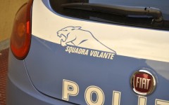Una volante della Polizia