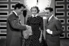 Mike Bongiorno con Edy Campagnoli e Totò