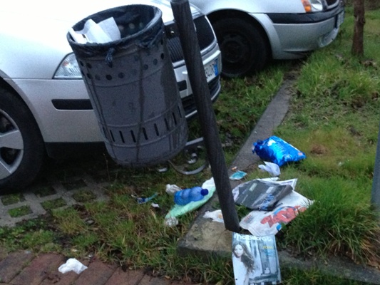 Il degrado e la sporcizia regnano sovrani