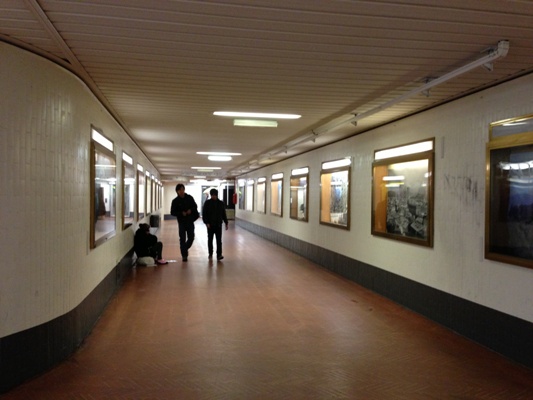 I senzatetto infastidiscono i passanti