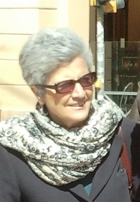 Prof.ssa Valeria Saura, organizzatrice dell'evento