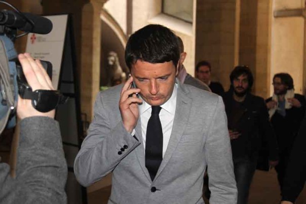 Matte Renzi si avvia verso l'incontro con Massimo D'Alema