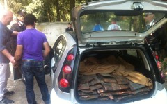 450 Kg di grondaie di rame sequestrate in Via Incontri