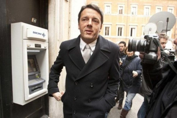 Matteo Renzi alla direzione del Pd
