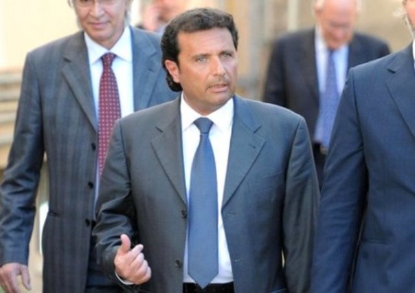 L'ex comandante Francesco Schettino all'udienza preliminare di Grosseto