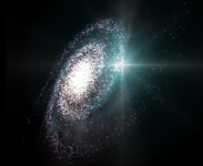 Stella supernova nello spazio