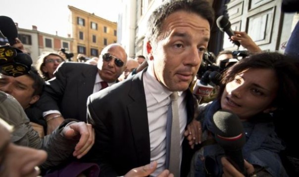 Il sindaco di Firenze Matteo Renzi