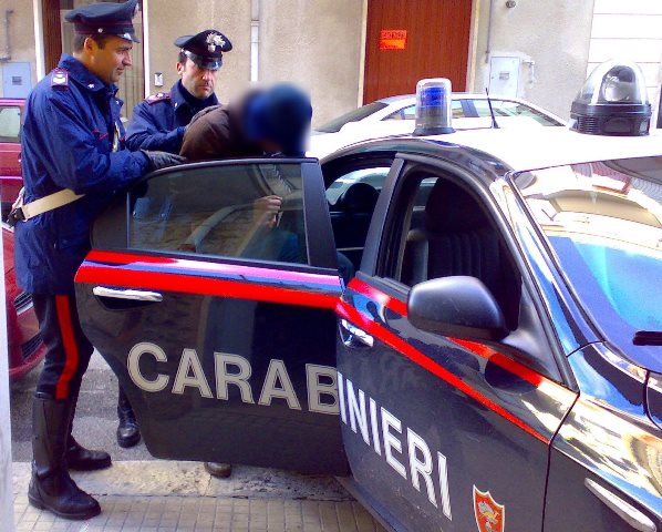 Gli arresti dei Carabinieri