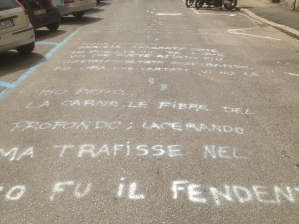 Un altro frammento della poesia