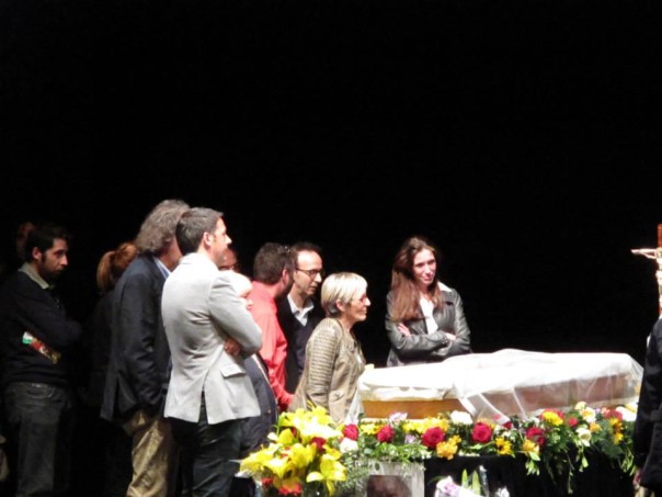 I funerali di Carlo Monni (Foto Controradio2.0)