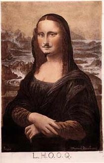 La Gioconda coi baffi
