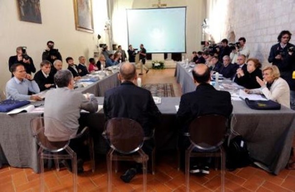 La riunione del Governo Letta a Spineto