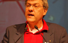 Il segretario Fiom Maurizio Landini