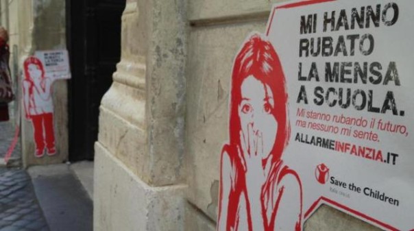 Campagna Save the Children «Allarme infanzia»