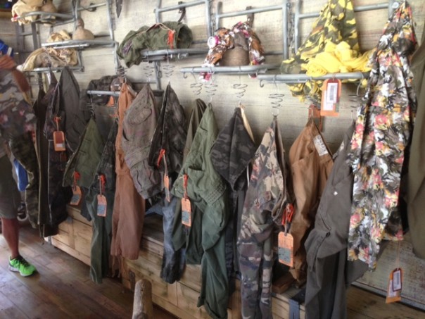 I pantaloni della 40Weft