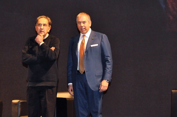 Sergio Marchionne e Simone Bettini
