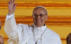 Papa Francesco a Firenze nel novembre 2015