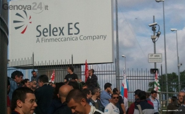 Sciopero alla Selex Es di Campi Bisenzio