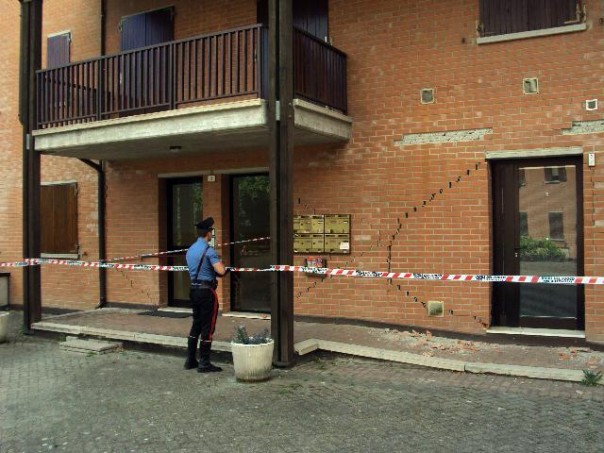 Case lesionate dopo il terremoto in Lunigiana