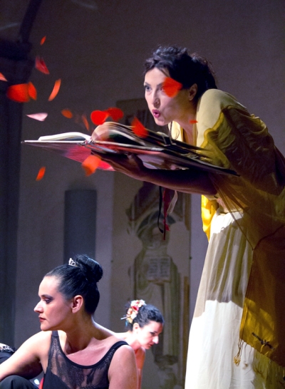 Una scena dello spettacolo