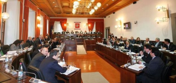 L'aula del Consiglio regionale della Toscana