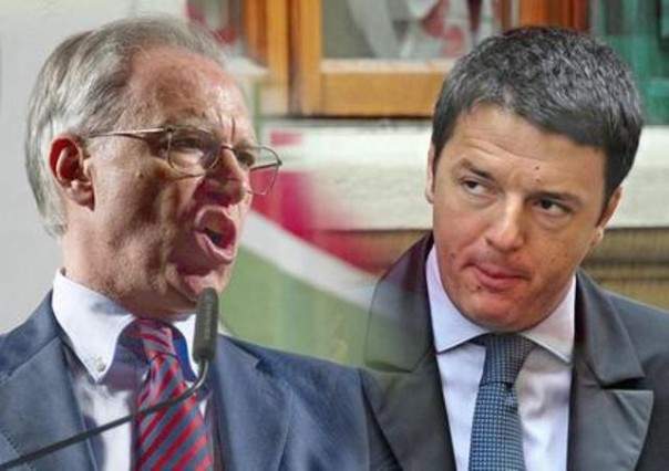 Guglielmo Epifani e Matteo Renzi