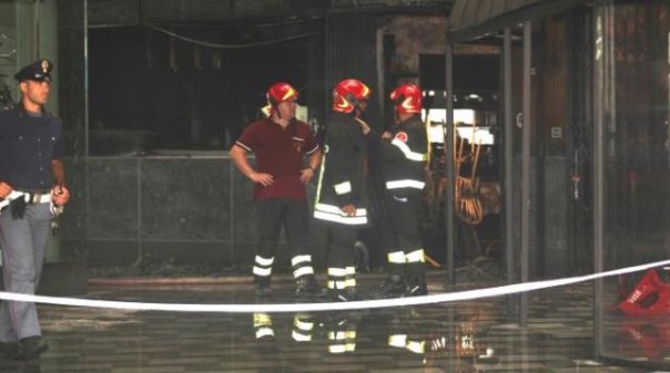 Un rogo ha distrutto un ristorante a Pontremoli