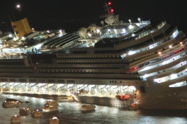 La sera del 13 gennaio 2012: il naufragio della Costa Concordia al Giglio