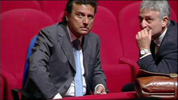 Francesco Schettino in aula a Grosseto al processo per il naufragio della Concordia