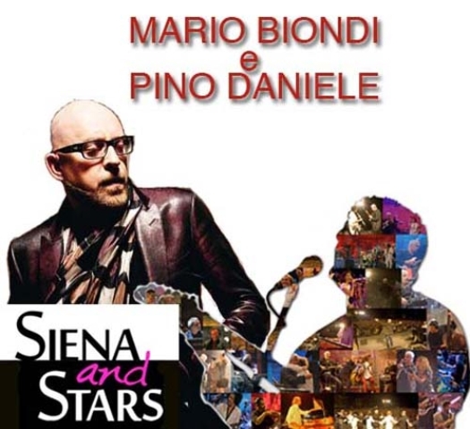 «Siena and Stars», 21 luglio Pino Daniele e Mario Biondi