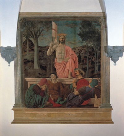 La «Resurrezione» di Piero della Francesca