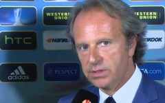 Il patron viola Andrea Della Valle oggi a Montecarlo