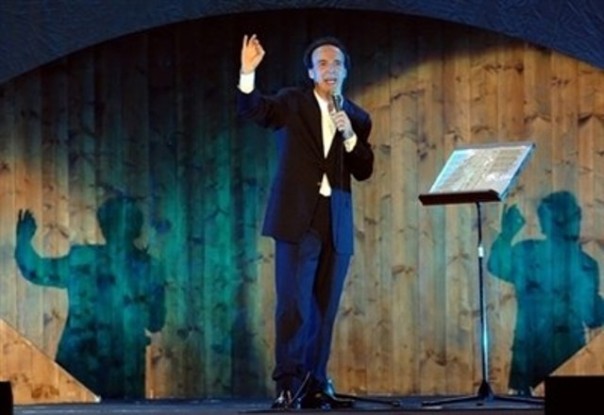 Roberto Benigni in Tuttodante 2013
