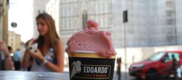 Il sorbetto al vino Chianti