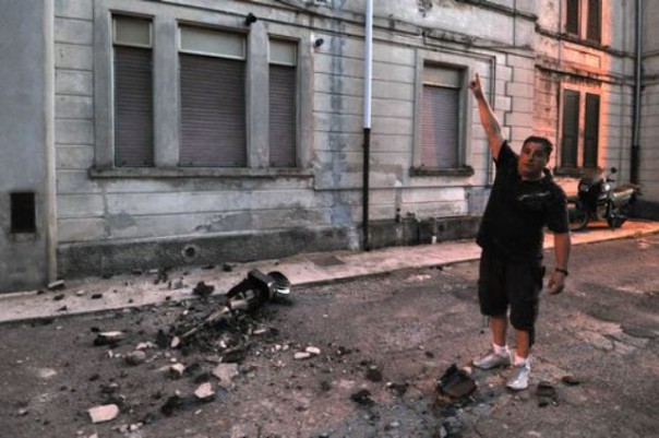 I danni del sisma in Lunigiana