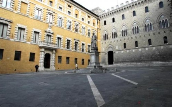 La sede dell'Mps a Siena