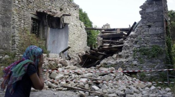 I crolli del sisma in Lunigiana