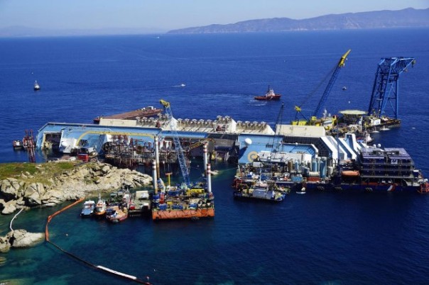 Concordia, lunedì al via la rotazione